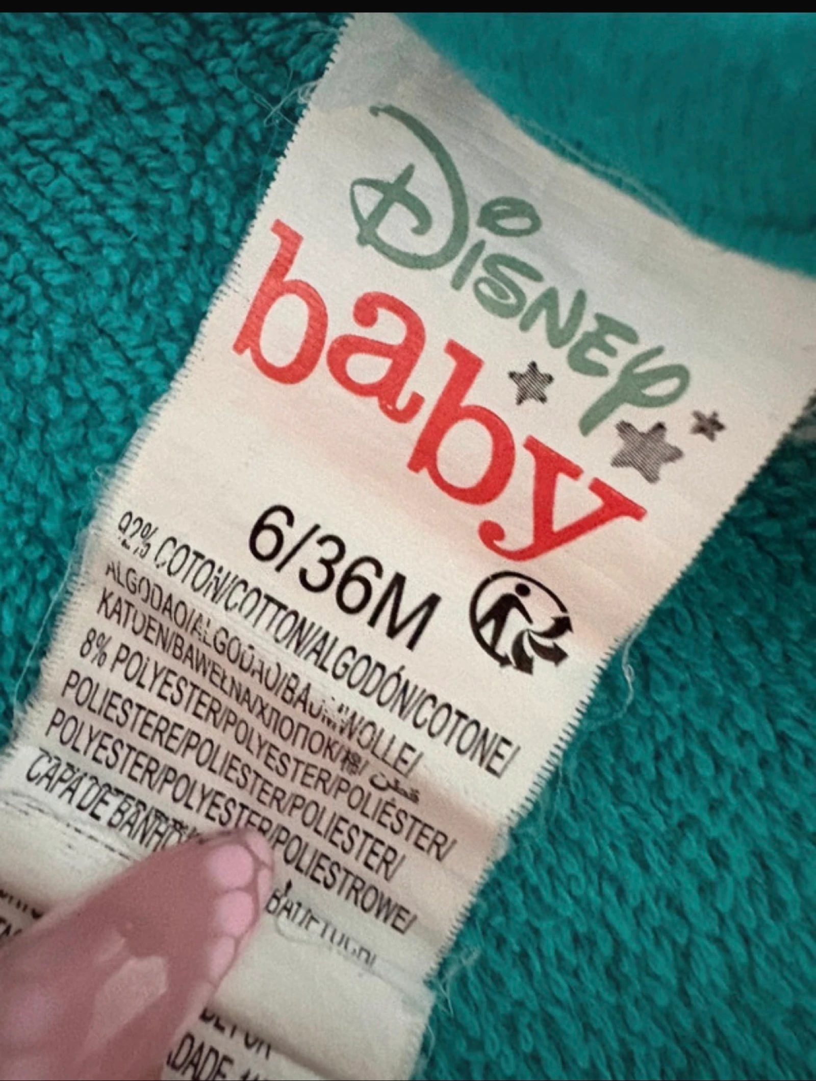Poncho toalla de baño Disney para bebé niño – photo 2